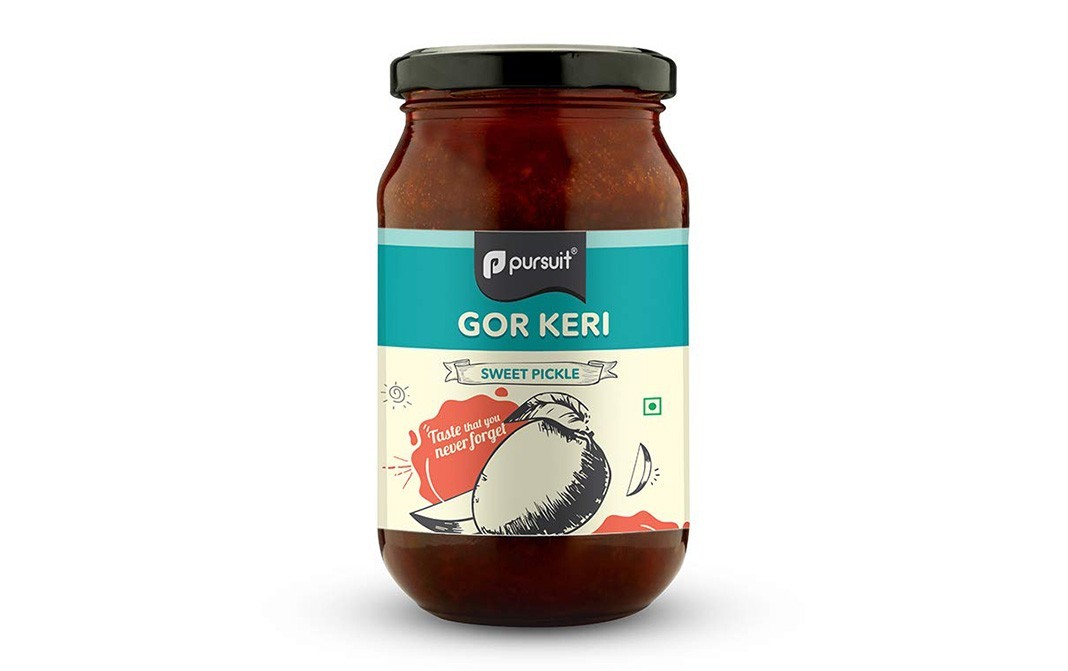 Pursuit Gor Keri Sweet Pickle    Glass Jar  450 grams